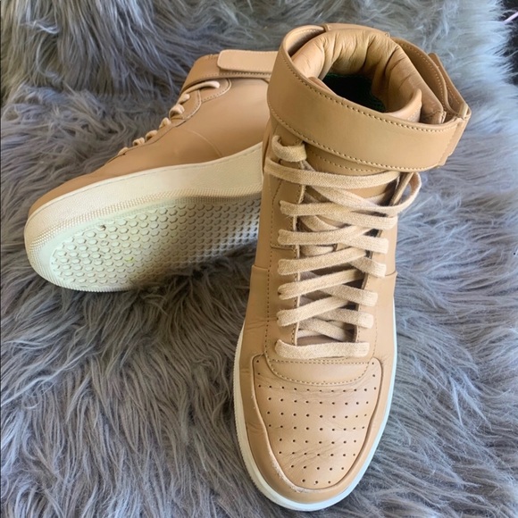 Celine Phoebe Philo HighTop Tan Sneakers - Picture 4 of 8